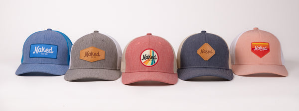Naked Bat Co trucker hat collection